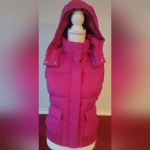 gap down filled vest